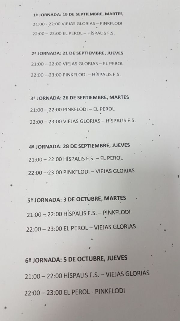 XXIX CAMPEONATO FUTBITO PEÑA EL PEROL